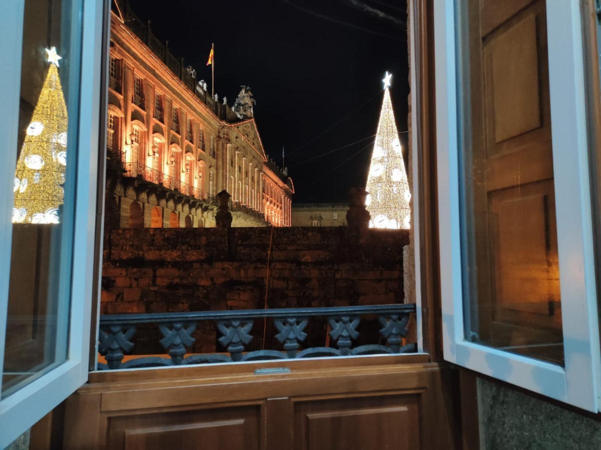 Apartamento Con Vistas A La Catedral Santiago de Compostela Luaran gambar